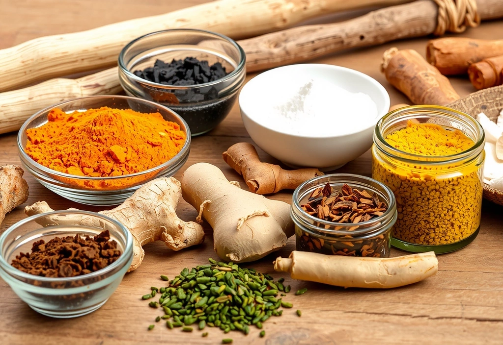 Extractos de plantas medicinales